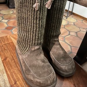 Ugg boots, warm, cozy and cute.